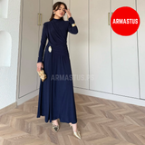 Dress + Brooch