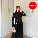 Dress + Brooch