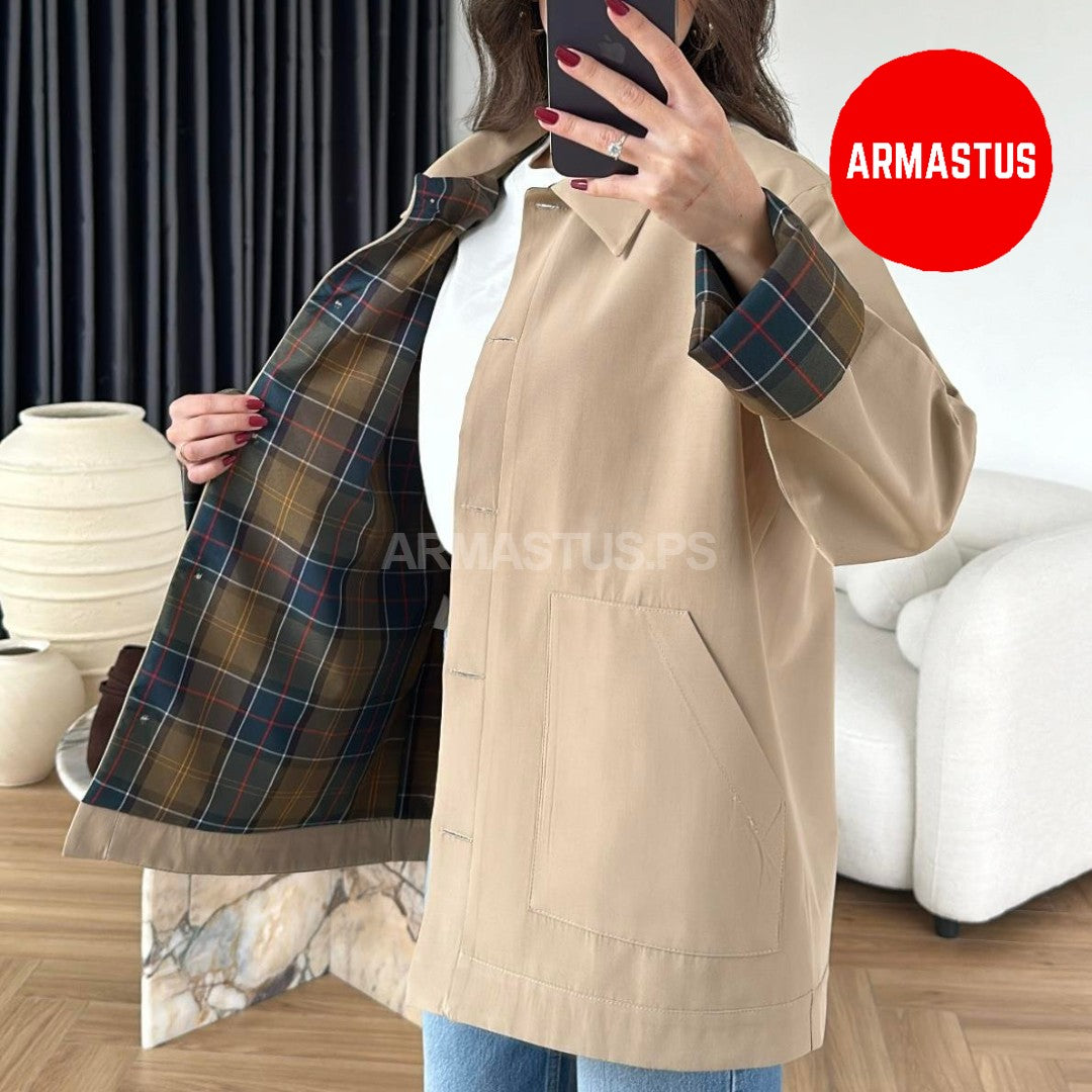 Jacket With Scarf