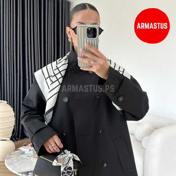 Trench Coat (With Scarf)