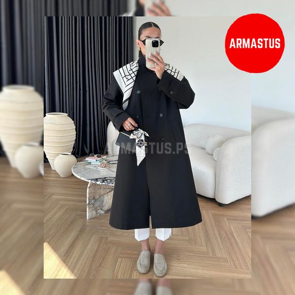 Trench Coat (With Scarf)