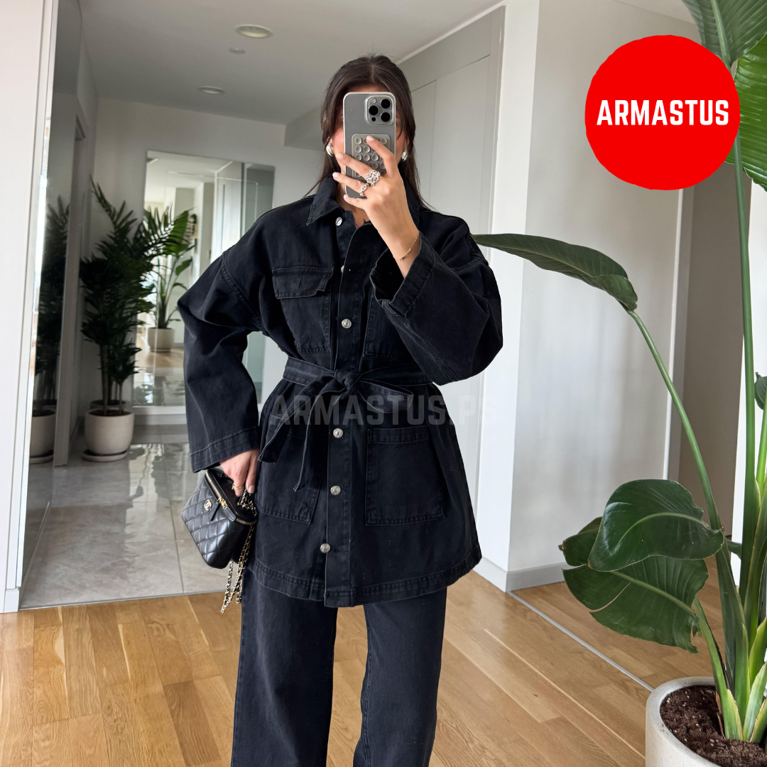 Black Denim Set