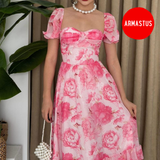 Floral Pink Dress
