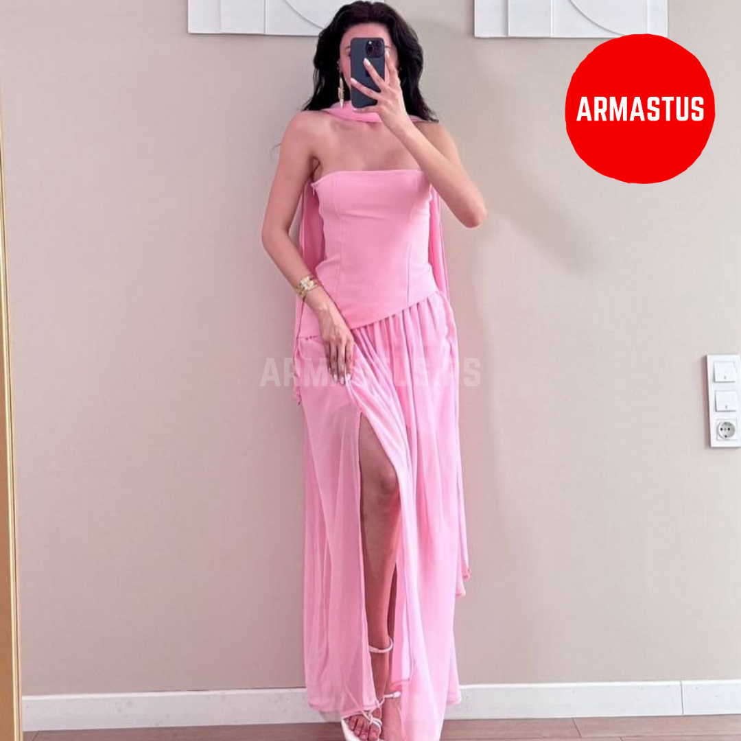 Dress (With Scarf)