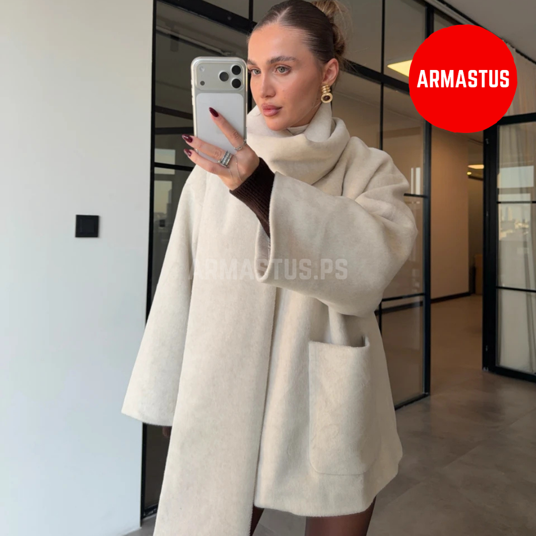Jacket With Scarf
