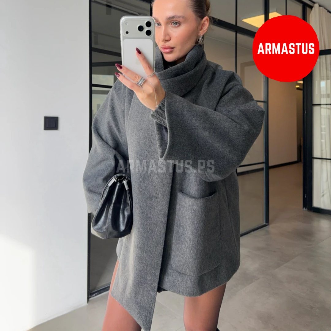 Jacket With Scarf