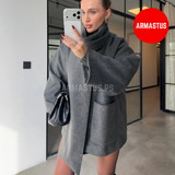 Jacket With Scarf
