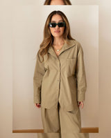 Aria Poplin Co-ord + Belt - front view