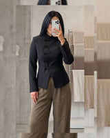 Blazer - Black - front view