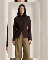Blazer - Brown - front view