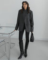 Blazer - Dark Grey - front view