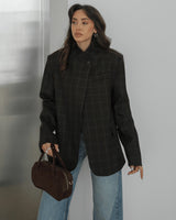 Blazer - Dark Grey - front view