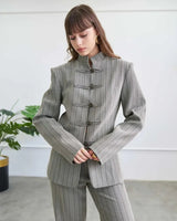 Blazer - Dark Grey - front view