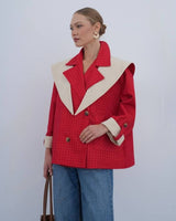 Blazer - Light Red - three-quarter view