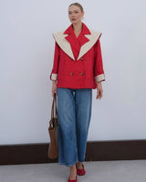 Blazer - Light Red - front view