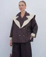 Blazer - Brown - front view