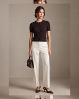 Café Noisette Knit - Brown - front view