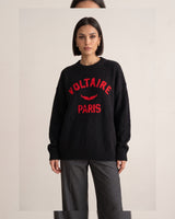 Casual Voltaire Sweater - front view