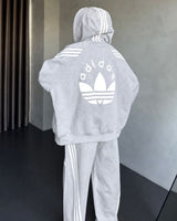 Cloud Soft Track Set - Grey - back view