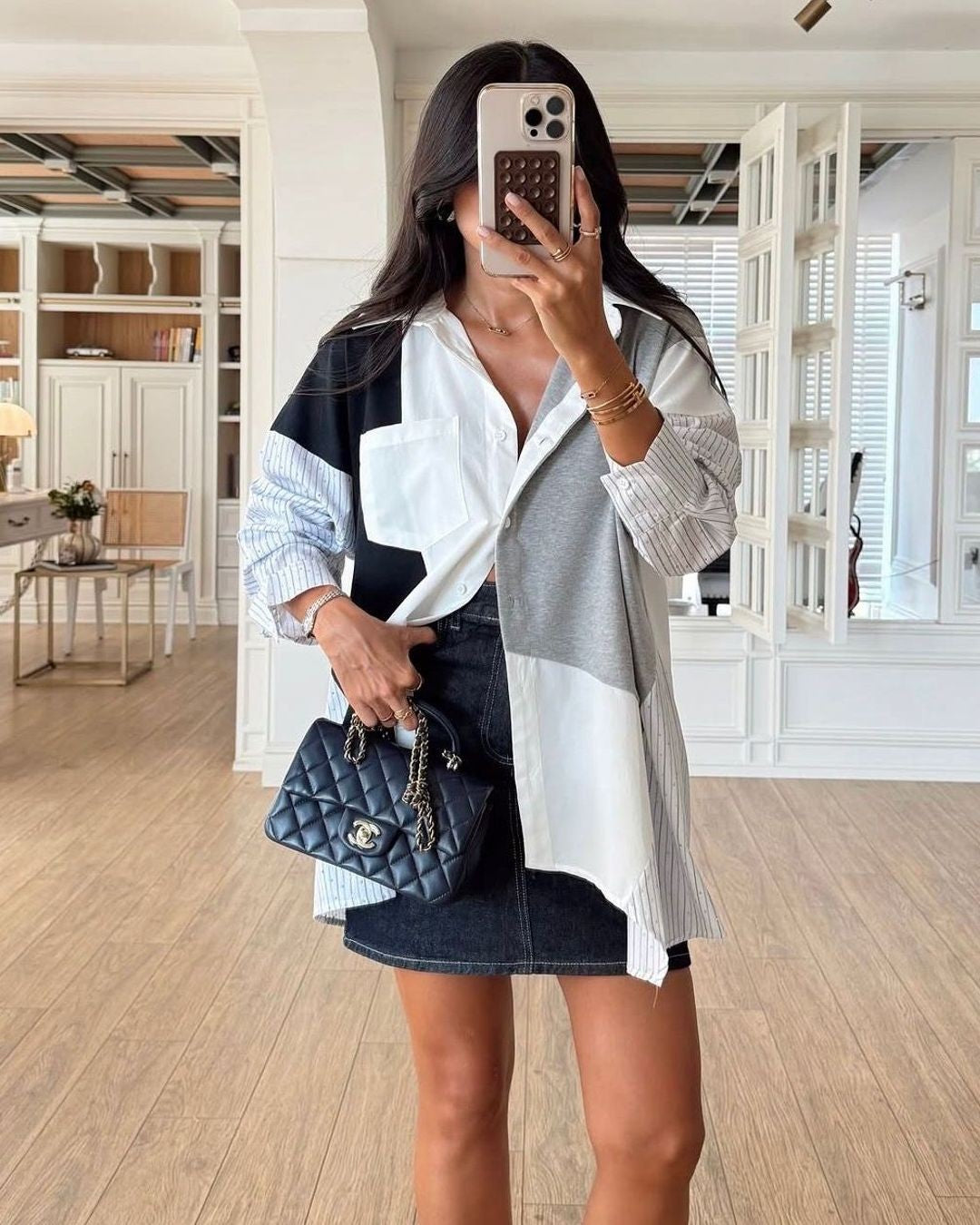 Colorblock Confidence Shirt
