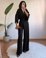 Dress - Black - front view