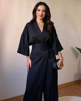 Dress - Black - front view