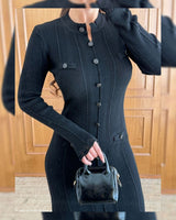 Dress - Black - detail