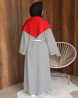 Dress - Black - back view