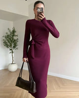 Dress - Purple - front view