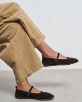 Footwear - Brown - side view