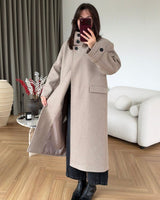 Jacket + Belt - Beige - front view