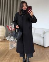 Jacket + Belt - Black - front view