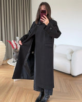 Jacket + Belt - Black - front view