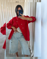 Jacket - Red - front view