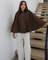 Jacket - Brown - front view