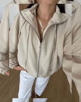 Jacket - Off White - front view