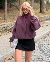 Jacket - Purple - front view