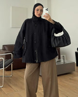 Jacket - Black - front view