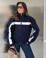 Jacket - Navy - front view