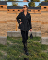 Jacket - Black - front view