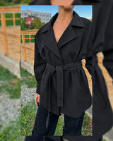 Jacket - Black - front view