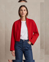 Jacket - Red - front view