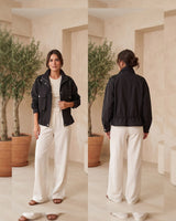 Jacket - Black - front view