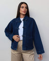 Jacket - Denim - front view