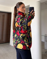 Jacket - Multi - three-quarter view