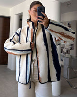 Jacket - Off White - front view