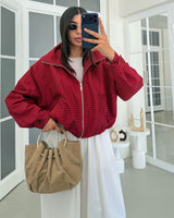Jacket - Red - front view