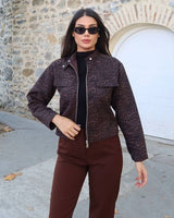 Jacket - Leopard - front view