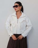 Jacket - Off White - front view