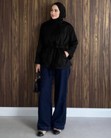 Jacket - Black - front view